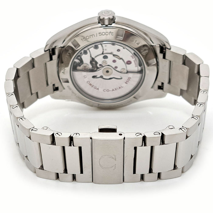 OMEGA 
Seamaster Aqua Terra 150M Master Co-Axial Date 
Box with warranty