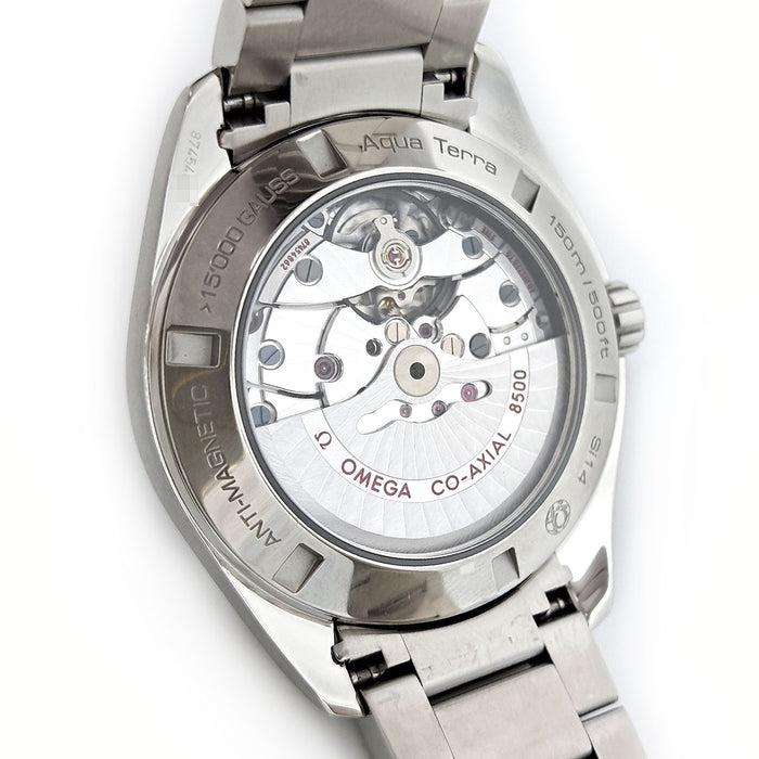 OMEGA 
Seamaster Aqua Terra 150M Master Co-Axial Date 
Box with warranty