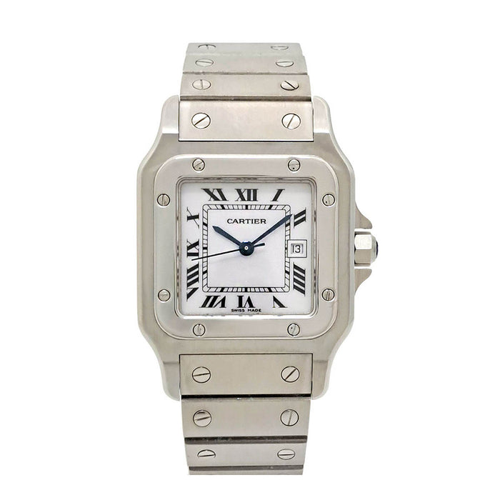 CARTIER
Santos Galbée LM Révisé par Cartier
Avec boîte Révisé