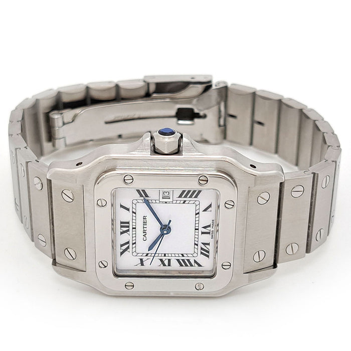 CARTIER
Santos Galbée LM Révisé par Cartier
Avec boîte Révisé