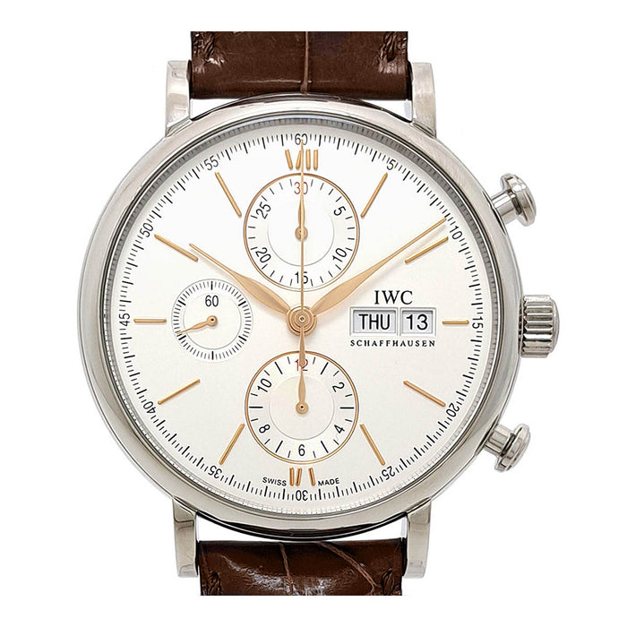 IWC 
Portofino Chronograph Day Date 
Box with warranty