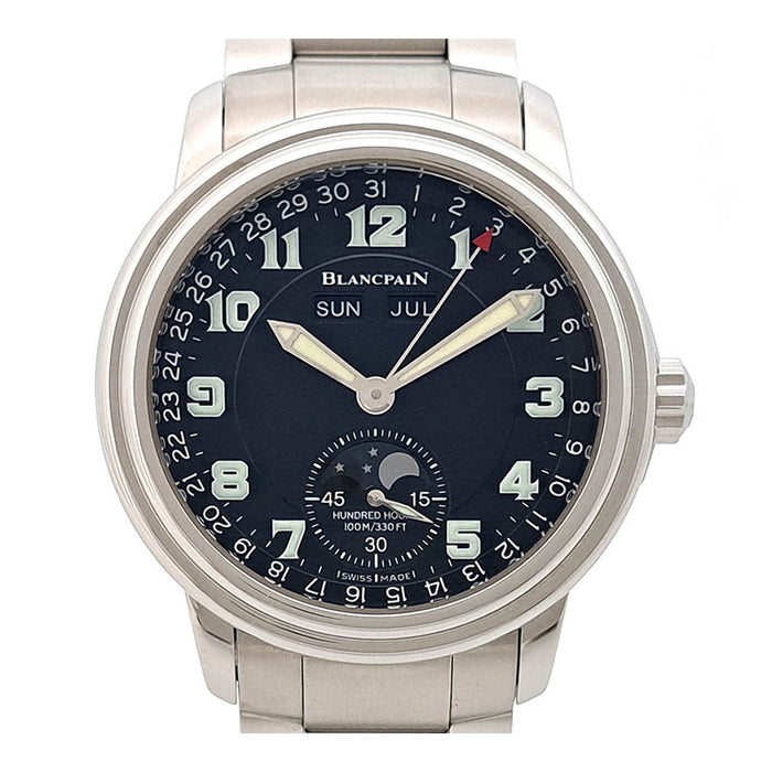 Blancpain 
Leman Moonphase Overhauled 
OH completed with box and guarantee card