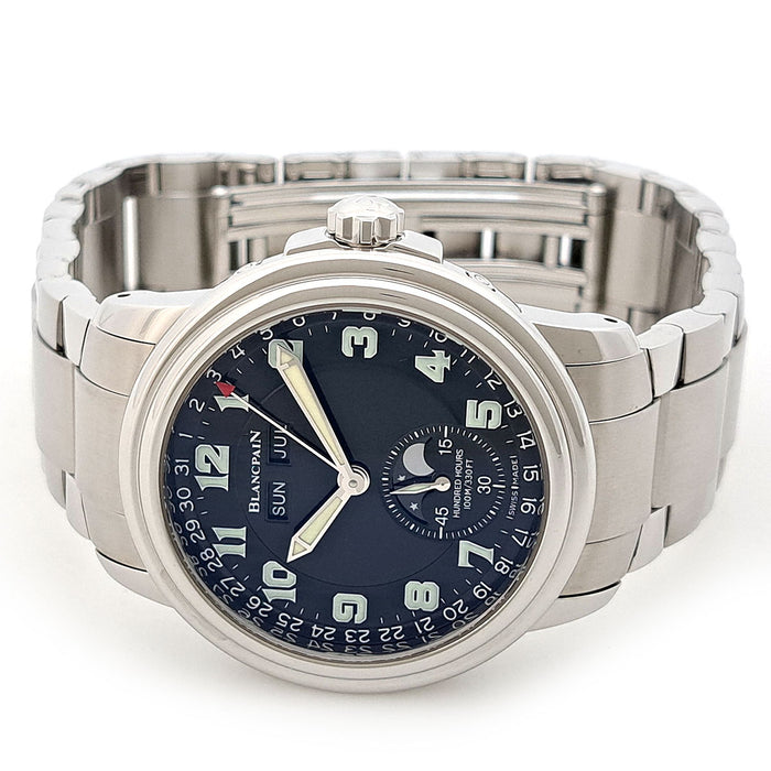 Blancpain 
Leman Moonphase Overhauled 
OH completed with box and guarantee card