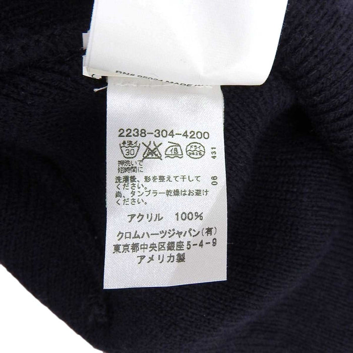 CUORI CROMATI 
Cappello in maglia con logo in acrilico 
Berretto in maglia ricamato CH Plus