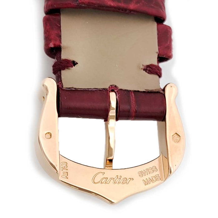 CARTIER 
坦克美洲SM 鑽石錶圈