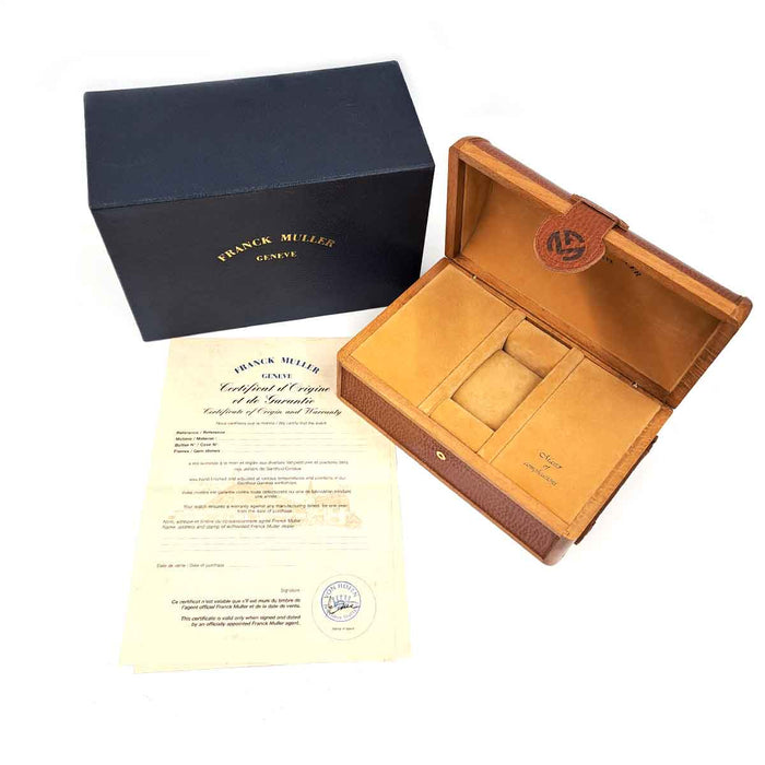 FRANCK MULLER 
Conquistador Cronografo Data 
Con scatola e garanzia
