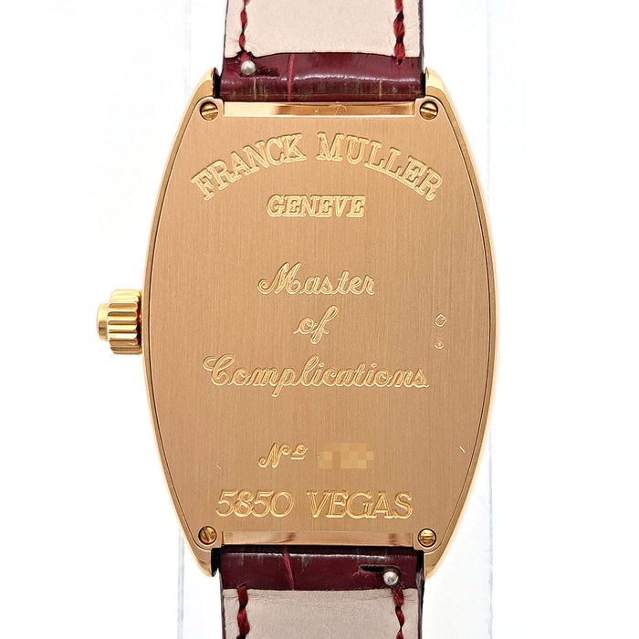 FRANCK MULLER 
Tonau Carveks Vegas Revisionato  
Con scatola e garanzia OH effettuato