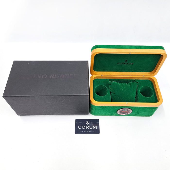 CORUM 
Bubble Casino Royale Revisionato 
Revisionato con scatola e garanzia