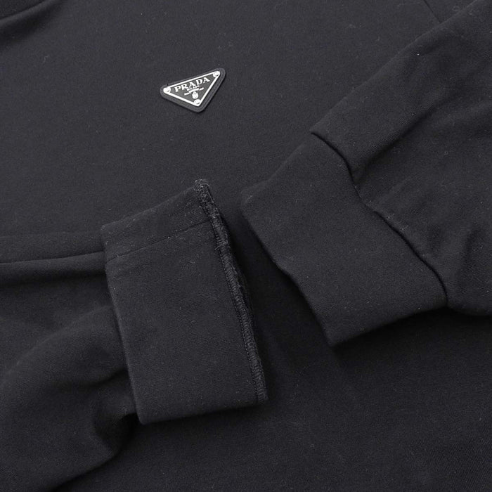 PRADA 
Triangular plate nylon switching 
Triangle Logo Technical Cotton Sweat