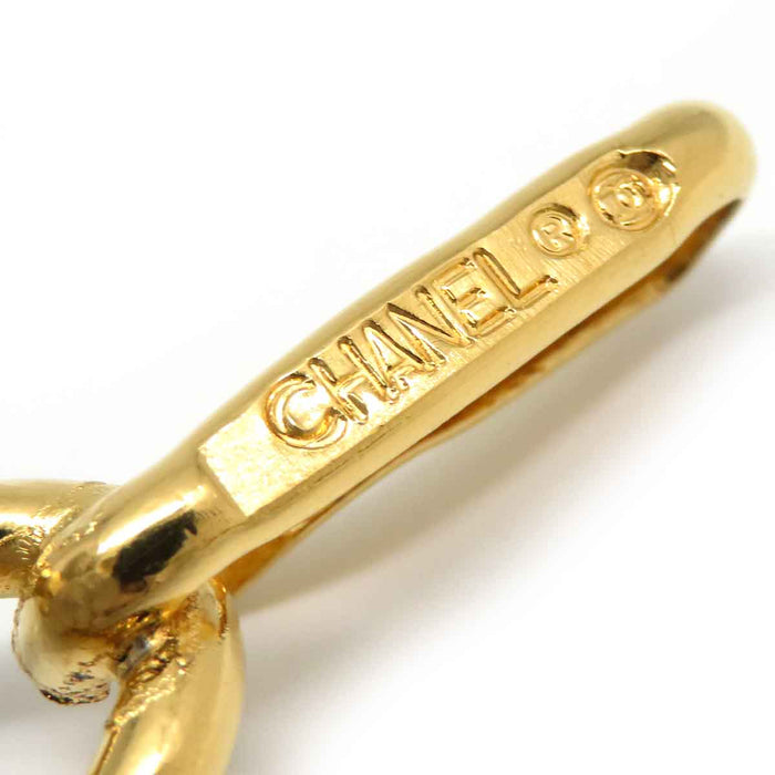 Chanel 
31 RUE CAMBON PARIGI Vintage metallo color oro 
Cintura a catena Coco Mark