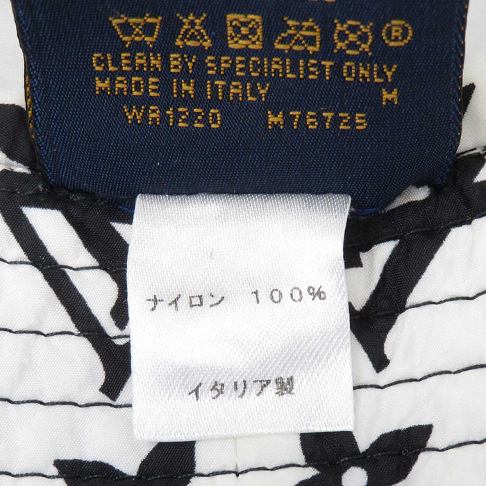 LOUIS VUITTON 
Logo LV reversibile all-over 
Cappello da pescatore in nylon con monogramma