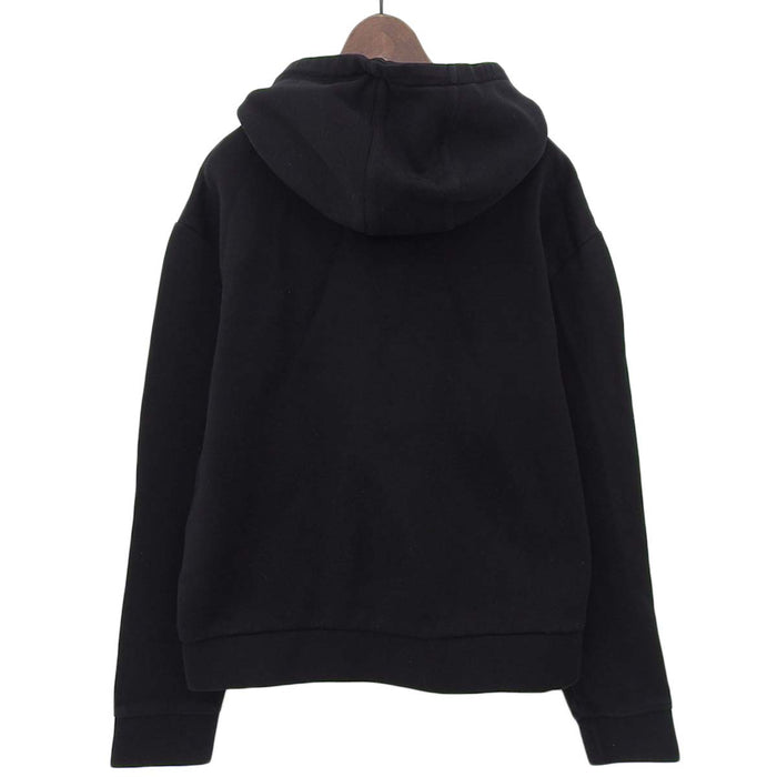 PRADA 
Embroidered Sweat Cotton Hoodie 
logo embroidered hoodie