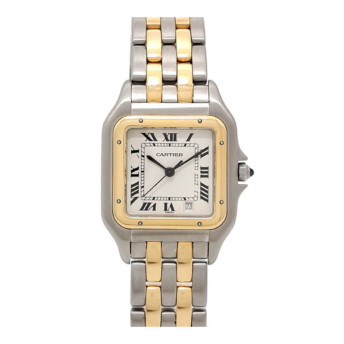 CARTIER 
パンテール MM 2ROW デイト 
箱付