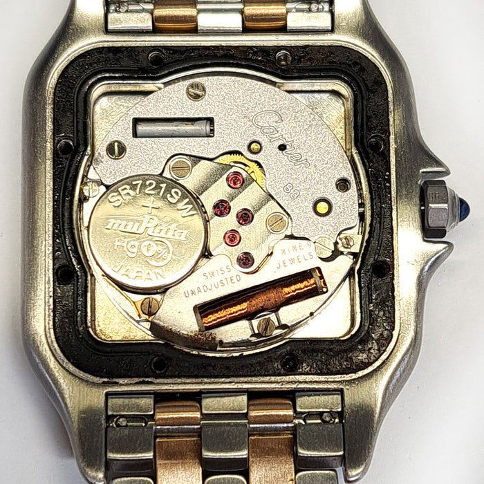 CARTIER 
パンテール MM 2ROW デイト 
箱付