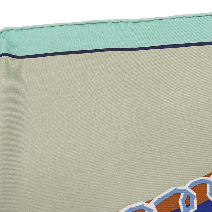 HERMES 
Silk Large 
'Kare 90 Gaucho Saddle Scarf'