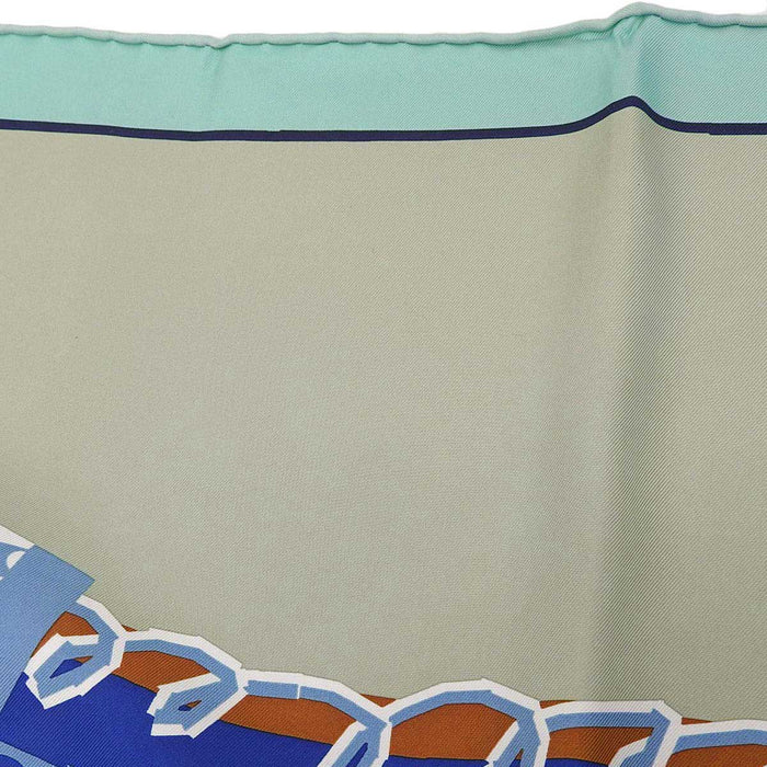 HERMES 
Silk Large 
'Kare 90 Gaucho Saddle Scarf'