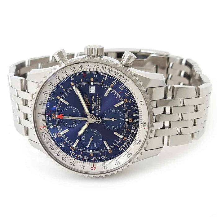 BREITLING 
ナビタイマー ワールド クロノグラフ デイト 
箱ギャラ付
