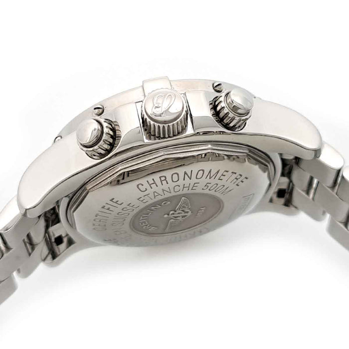 BREITLING 
Superocean Chronograph Day-Date 
With Box and Warranty Card