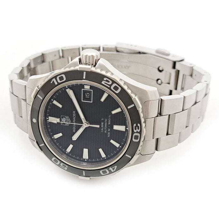 TAG HEUER 
Aqua Racer Calibre 5 Révisé 
Révisé, boîte et garantie incluses