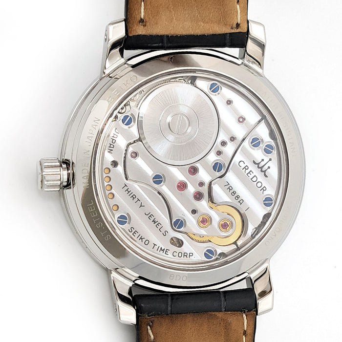 SEIKO 
クレドール ノード パワーリザーブ スプリングドライブ 
箱付
