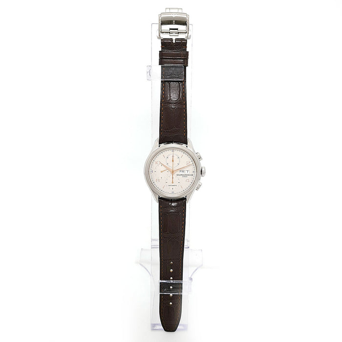 Baume & Mercier 
クリフトン デイデイト クロノグラフ 
箱ギャラ付