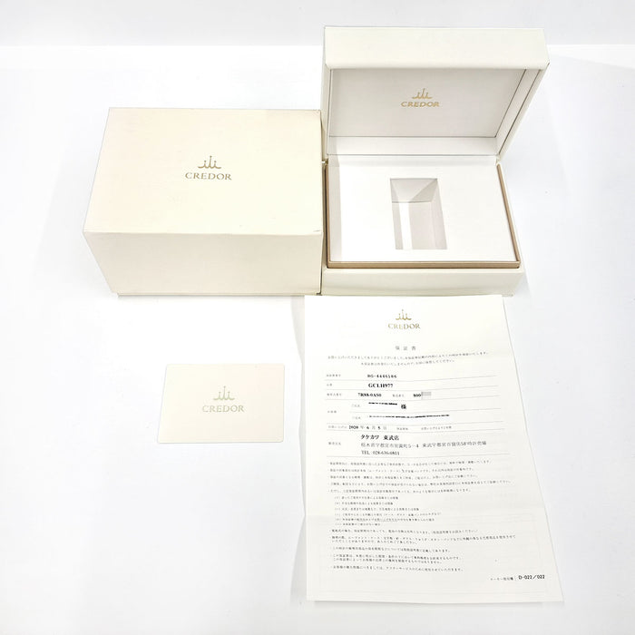 SEIKO
Credor Linealx
With box and warranty card