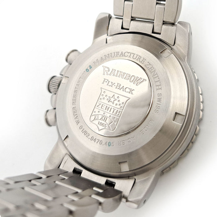 ZENITH
El Primero Rainbow Flyback Overhauled
OH completed with box