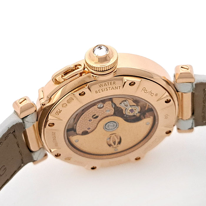CARTIER 
パシャ コンヴェックスグリッドダイヤ デイト