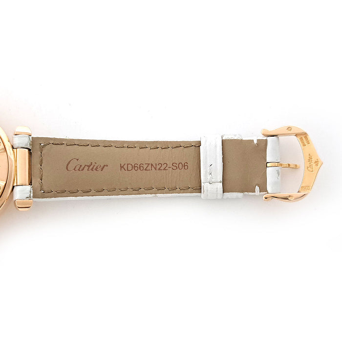CARTIER 
Pasha Convex Grid Diamante Data