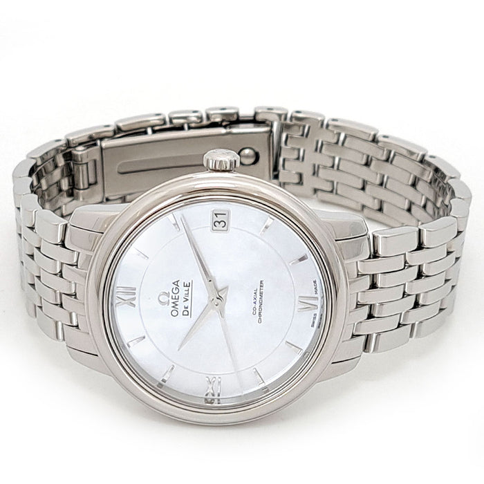 OMÉGA 
Devil Prestige Co-Axial Chronometer Cadran en nacre 
Garanti