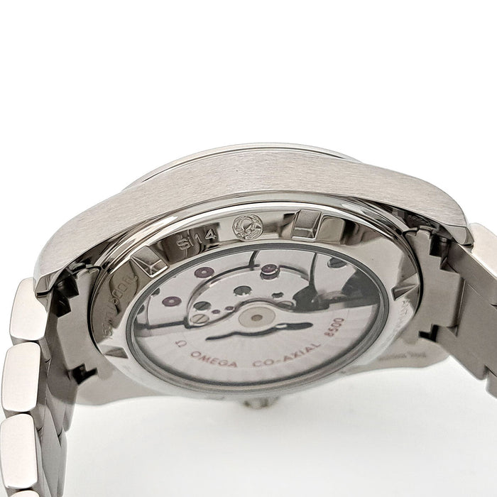 OMEGA Seamaster Aqua Terra Shell Dial Index Diamond Date With Guarantee