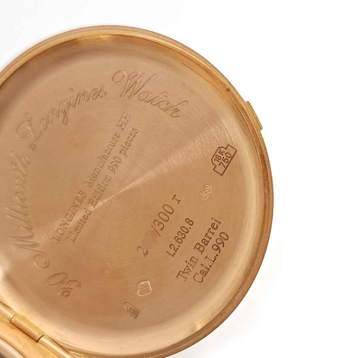 LONGINES 
Twin Barrel Data Celebrazione 30 milioni di pezzi FULSET 
Con scatola e garanzia
