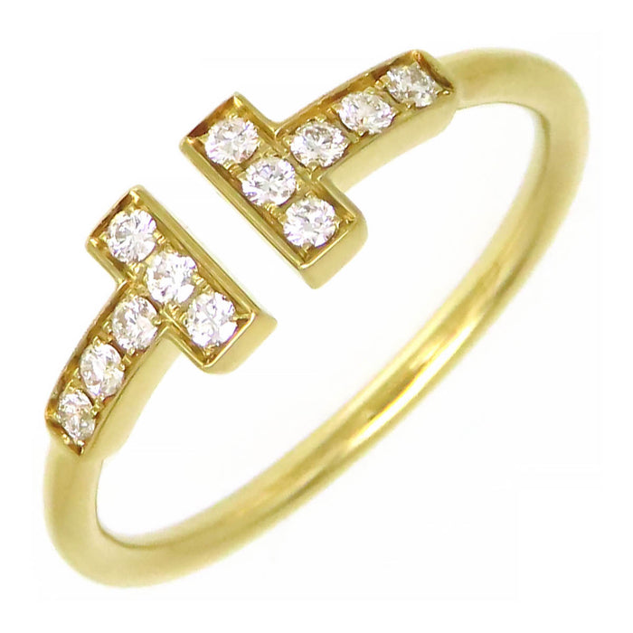 TIFFANY&Co. 
T Wire Diamond Ring