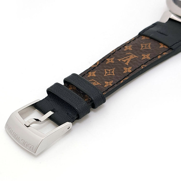 LOUIS VUITTON 
タンブール スリム モノグラム・マカサー デイト