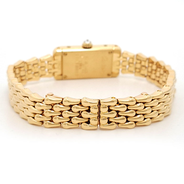 CARTIER 
Lunetta con diamanti Tank Alongé