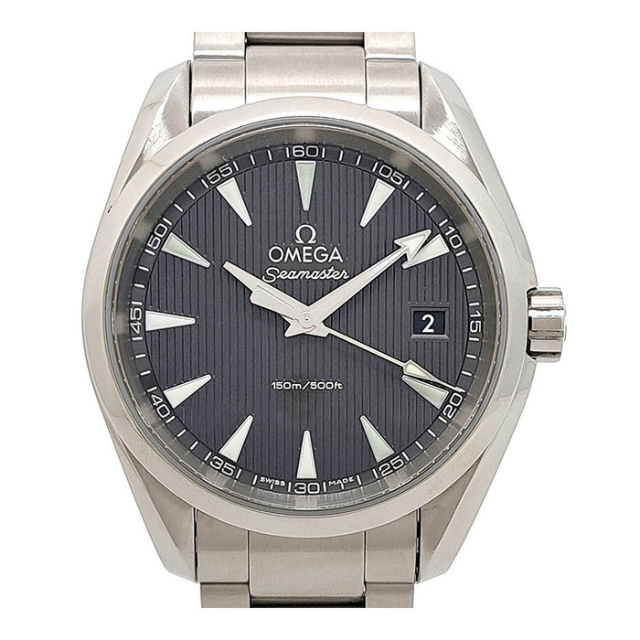 OMEGA 
Seamaster Aqua Terra Date 
Box with warranty