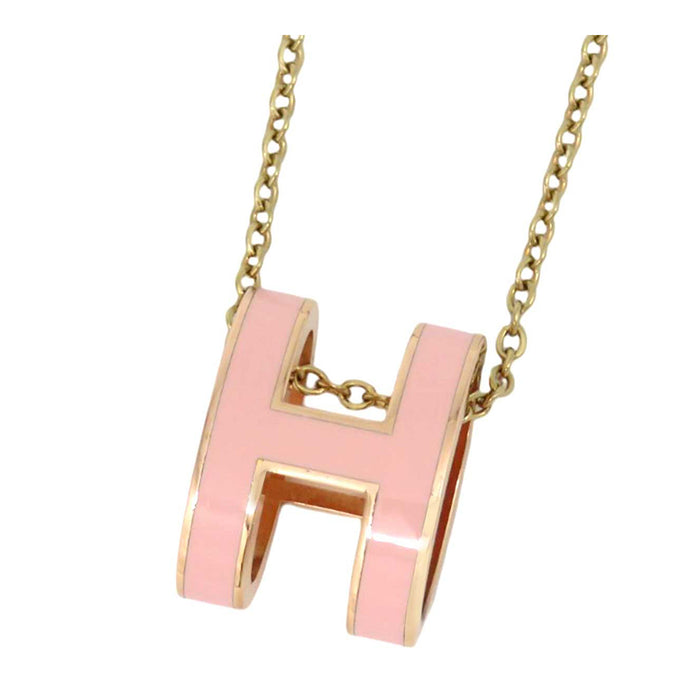 HERMES 
ポップアッシュ GP ロゴ 
ポップ H ネックレス