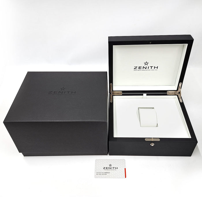 ZENITH 
DEFY CLASSIC 
Box with warranty