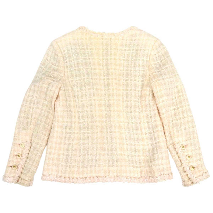 CHANEL
COCO CC Coco Button
Coco Mark No-Collar Jacket Pink