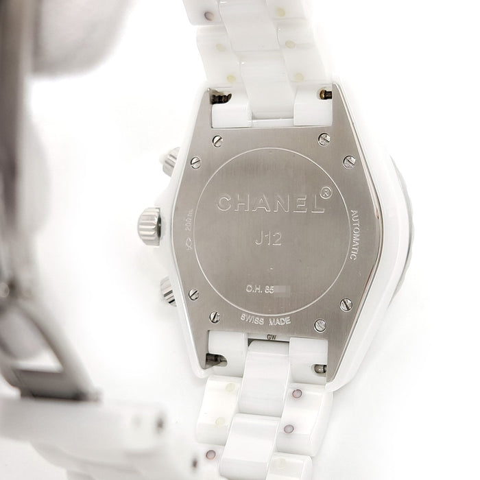 CHANEL 
J12 Cronografo 41MM Indici in Diamante 
Scatola con garanzia