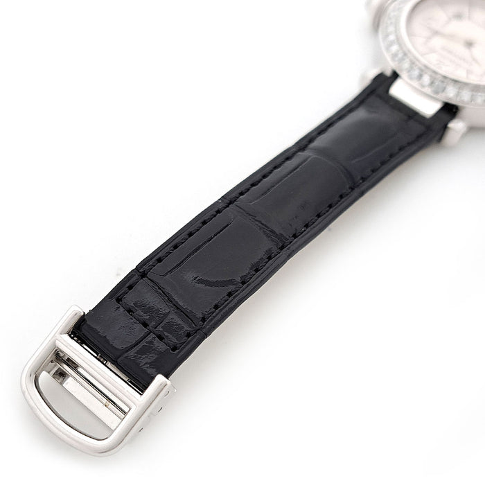 CARTIER 
Pasha 鑽石錶圈 
附盒及保卡