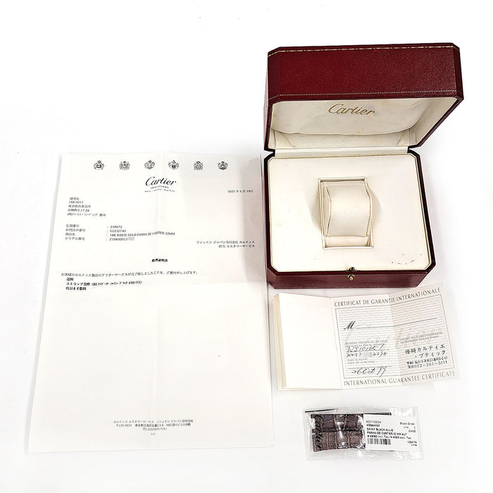 CARTIER 
Pasha con lunetta di diamanti 
Con scatola e garanzia