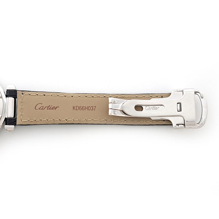 CARTIER 
Pasha 鑽石錶圈 
附盒及保卡