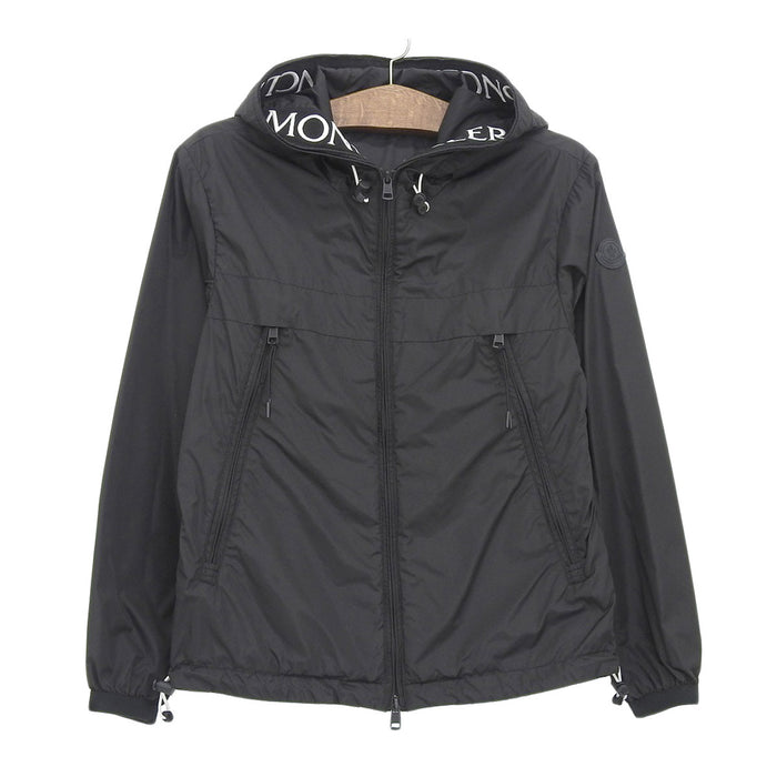 MONCLER 
Patch Logo Embroidery Hooded Double Zip Windbreaker 
MASSEREAU Nylon Jacket