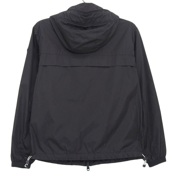 MONCLER 
Patch Logo Embroidery Hooded Double Zip Windbreaker 
MASSEREAU Nylon Jacket