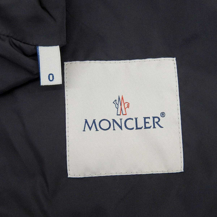 MONCLER 
Patch Logo Embroidery Hooded Double Zip Windbreaker 
MASSEREAU Nylon Jacket