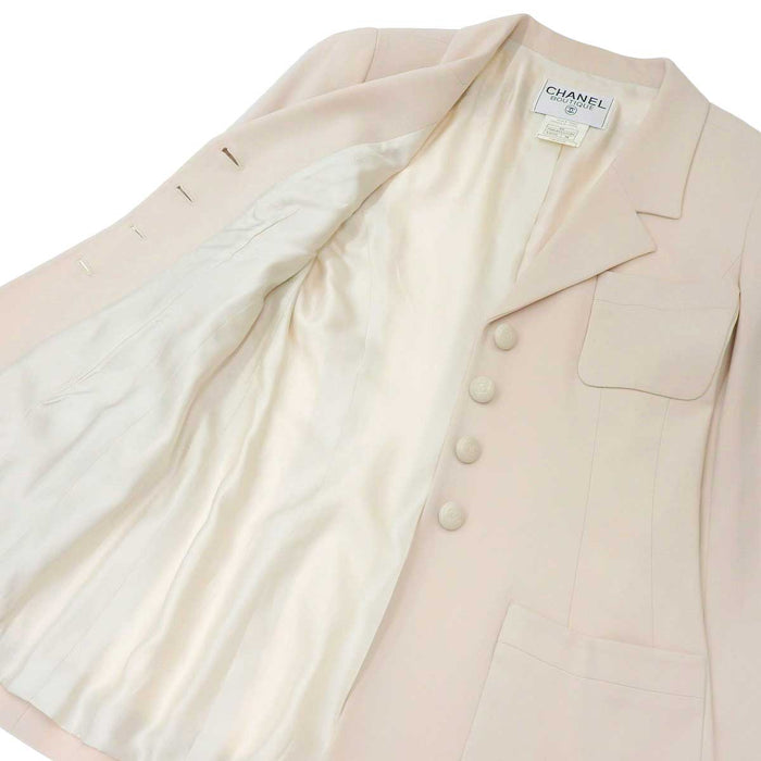 CHANEL 
COCO Coco Button 97C 
Coco Mark Vintage Wool Jacket