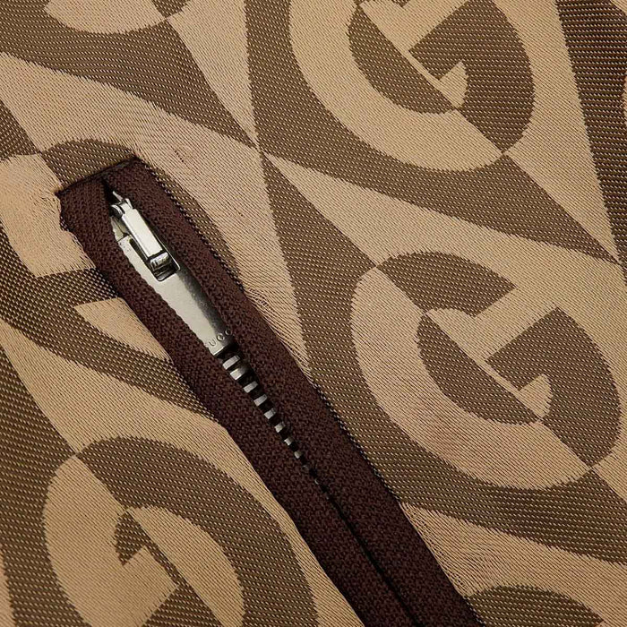GUCCI 
All-over pattern 
G Rhombus Track Jacket 
Web Line