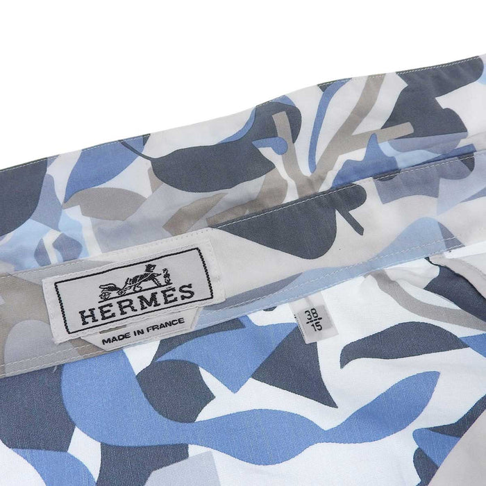 HERMES 
Serie Button 
Cotton Shirt