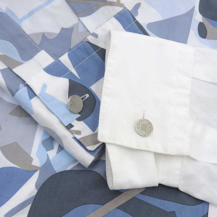 HERMES 
Serie Button 
Cotton Shirt